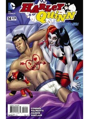 DC Comics New 52 Harley Quinn #14 Valentines Issue 2015 Bagged Boarded Collector